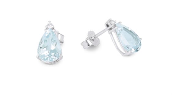 Orecchini Demetra Donna AQUA in Oro bianco Acquamarina 1.30 Ct 028.D.130.004.W.A3 - 028.D.130.004.W.A3